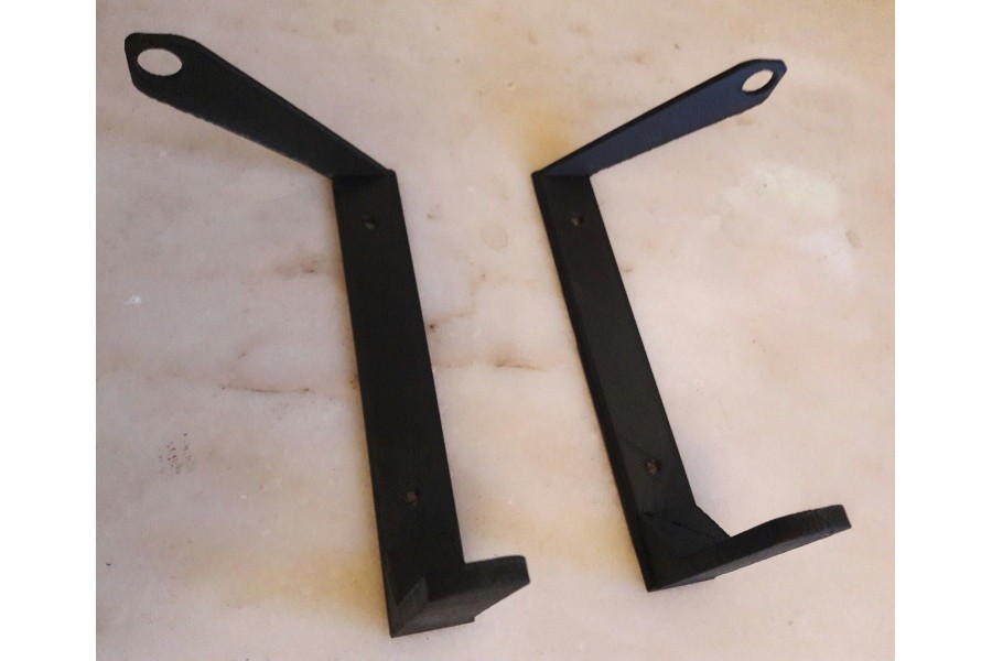 Wall Mounting Brackets for Asus RTAC68u, DSLAC68u and RTAC1900 routers